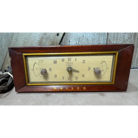Philco Automatic Timer Clock Model AT-200 Designed To Use As An Appliance Timer - Picture 1 of 7